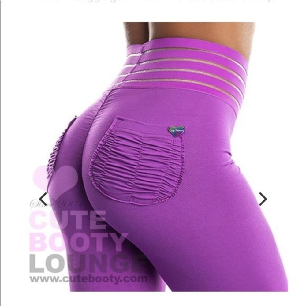 Cute Booty Lounge- hot purple